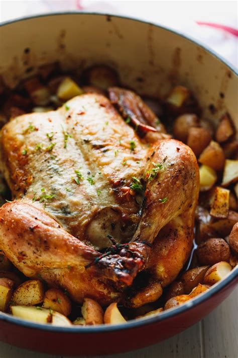 Roasted Chicken Potatoes