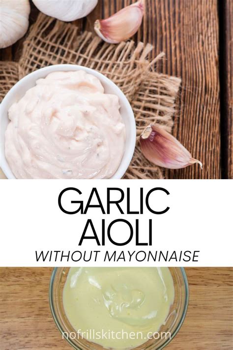 Aioli (Garlic Mayonnaise) Recipe