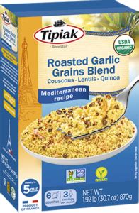 Roasted Garlic Grains Blend