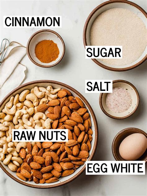 Roasted Nuts Egg White