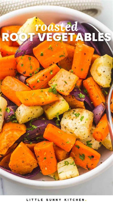 Roasted Root Vegetables List