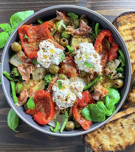 Roasted Vegetables With Prosciutto