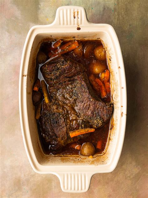 Alt text: Roasting a seasoned beef roast in an oven