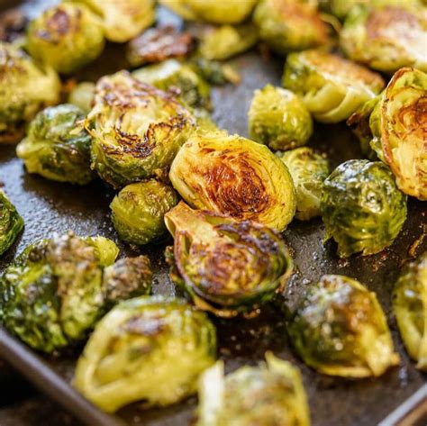 roasting Brussel sprouts image