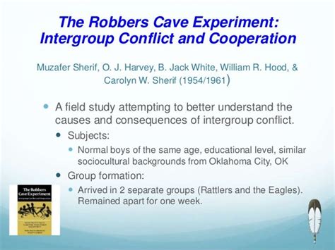 robbers cave experiment summary