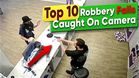 robbery fails caught on camera