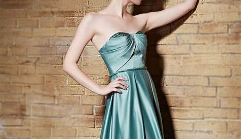 Robe Cocktail Vert Menthe Mariage