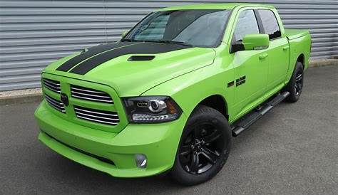 Olive GreenColored 2020 Ram 1500 Models Are Now In Dealers