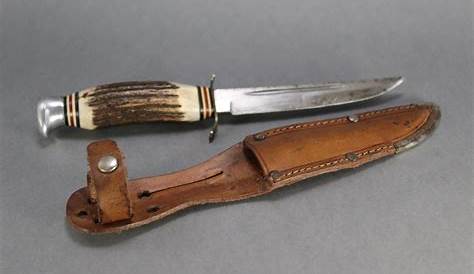 Vintage German Hunting Knife By Robert Klaas Kissing Crane Co