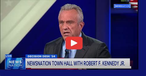 robert kennedy jr town hall transcript
