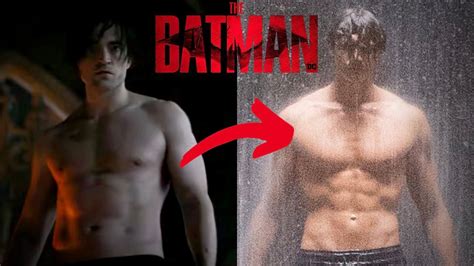 robert pattinson workout batman