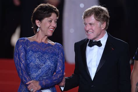 robert redford and wife