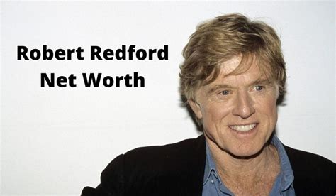 robert redford net worth 2023