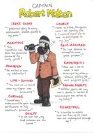 robert walton personality traits