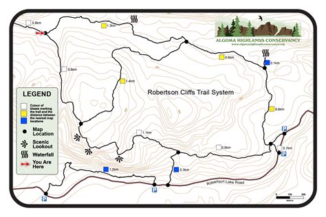 robertson cliffs trail