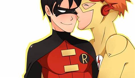 Robin X Kid Flash X Red Arrow Pin En Chico