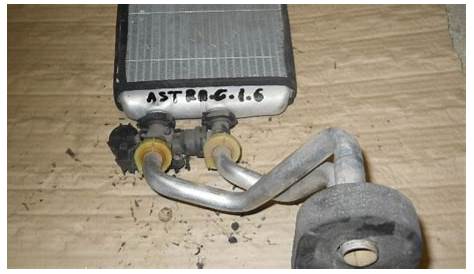 calorifer habitaclu + radiator Opel Astra G Zafira