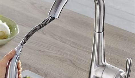 Robinetterie Cuisine Grohe Minta De Avec Bec Extractible