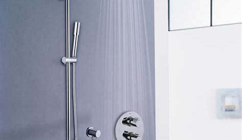 Robinetterie Douche Grohe Colonne De Avec Euphoria 180 450 Leroy