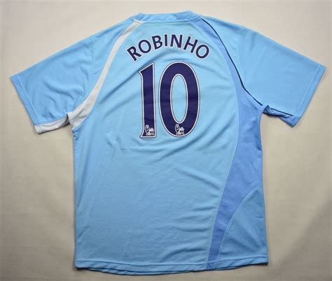 robinho man city shirt