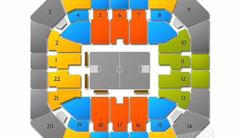 Robins Center Seating Chart