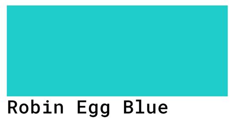 Robins Egg Blue Hex Code