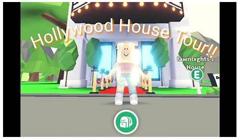 Decorating My Roblox Adopt Me Hollywood House!!😍 - YouTube