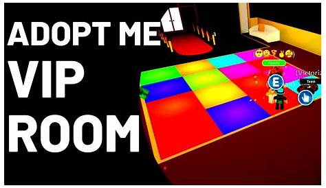 New Roblox Adopt Me Vip Room Youtube