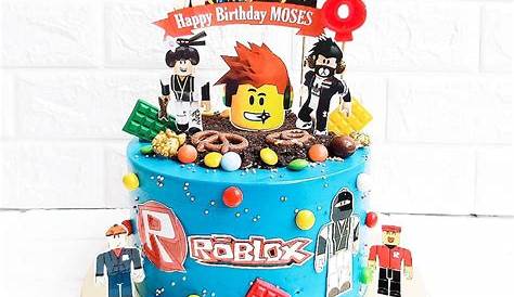 Roblox Cake Topper, Cake Topper, Birthday Party,, Hobbies & Toys