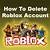 roblox deleted account search