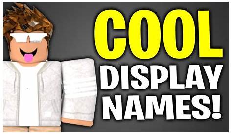 Aesthetic roblox display names | Roblox user name ideas, Name for