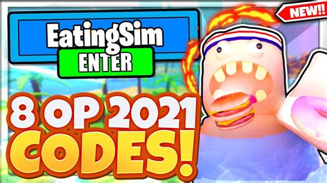 Roblox Eating Simulator codes free food and coins (August 2021)