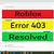 roblox error code 403 an error was encountered during authentication