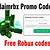 roblox free working promo codes claimrbx