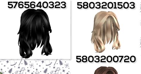 Hair Codes Free Roblox Girl Hair 2021 Free Roblox Robux