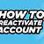 roblox reactivate account