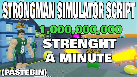 Roblox Strongman Simulator Script & Codes Get World News Faster