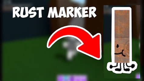 roblox Find the Markers how to get Rust Marker - YouTube