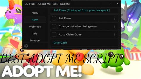 Roblox Adopt Me Script for Mobile