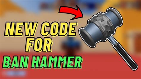 roblox ban hammer code