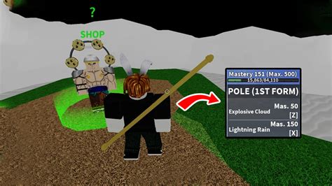 roblox blox fruits how to get pole v2