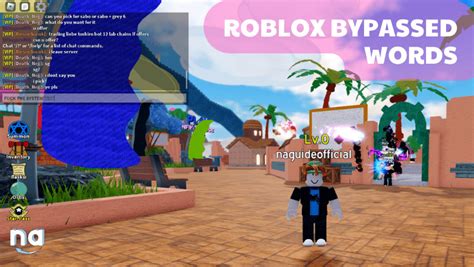 roblox bypassed words may