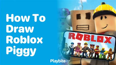 roblox character drawing || How to Draw Roblox Piggy in 2023 