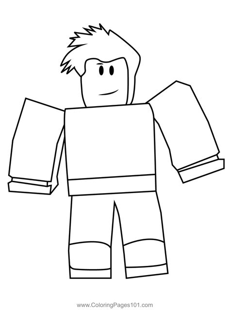 Roblox Character Roblox Printable