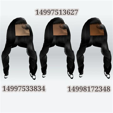 Roblox Code Hair Braids