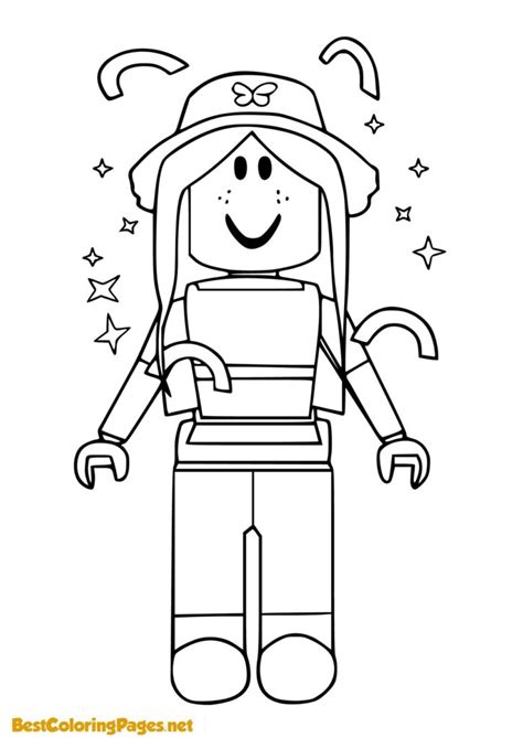 Roblox Coloring Pages Character