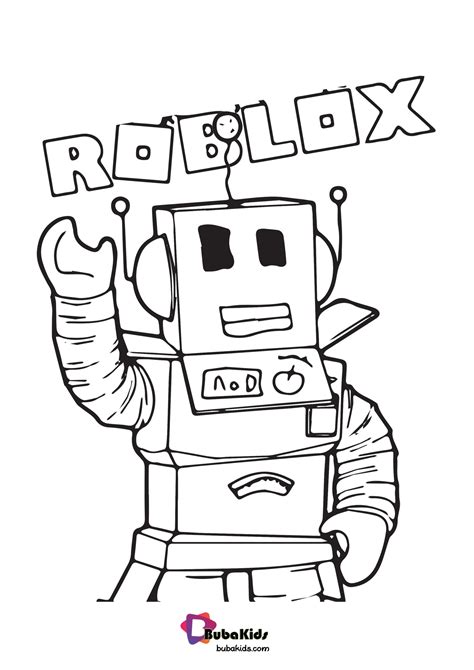 roblox colouring pages printable