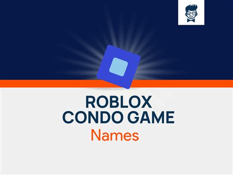 roblox condo game names