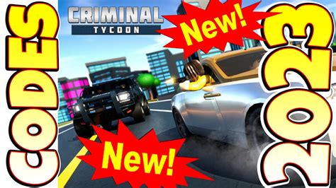 Roblox Criminal Tycoon Codes (Updated)