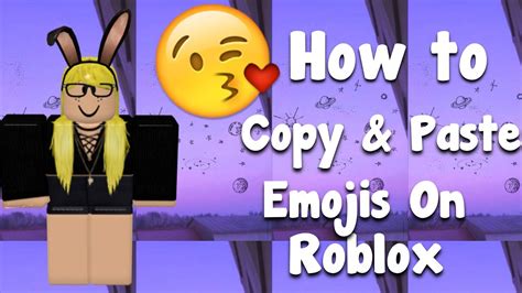 roblox emoji copy and paste online